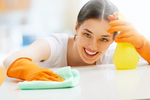 Steps included in a professional rug cleaning process