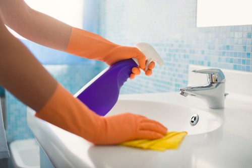 Regular office cleaning schedule for a Wembley business premises