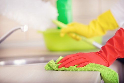 Final inspection-ready cleaning for rented property in Wembley